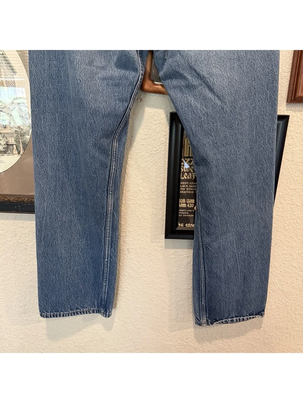 Vintage 80s/90s RARE Levi’s 501 STF Men’s 34x30 Blue Denim Jeans Made in USA